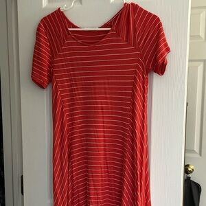 LUSH Striped Swing Dress
